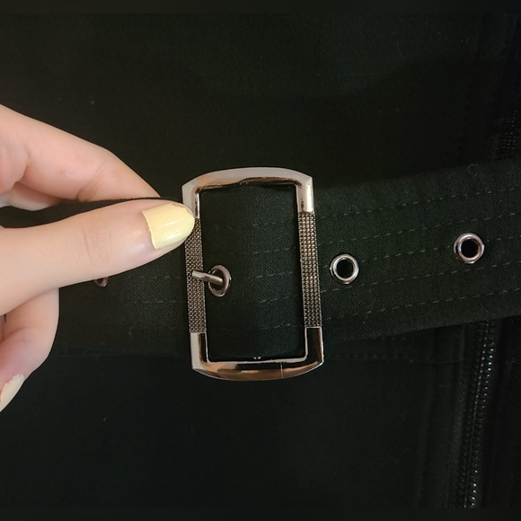 NWOT Suzy Shier Black Trench Coat/ Jacket 🌃🌴 - Picture 12 of 12